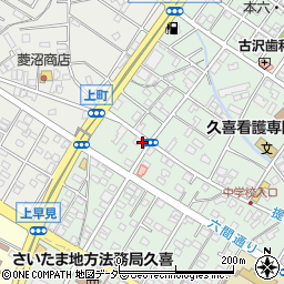 桑藤精肉店周辺の地図