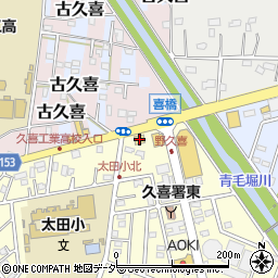 バーミヤン久喜店周辺の地図