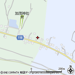 茨城県かすみがうら市加茂3291周辺の地図