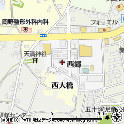 茨城県つくば市西郷15周辺の地図