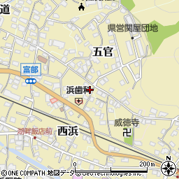 長野県諏訪郡下諏訪町6370周辺の地図