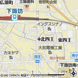 長野県諏訪郡下諏訪町5217周辺の地図