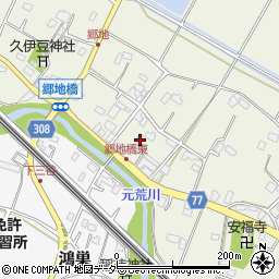 埼玉県鴻巣市郷地465周辺の地図