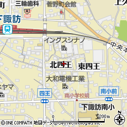長野県諏訪郡下諏訪町5209-7周辺の地図