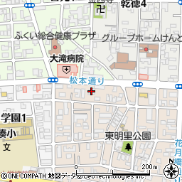 黒川クリーニング社花月店周辺の地図