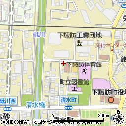 長野県諏訪郡下諏訪町清水町4589周辺の地図