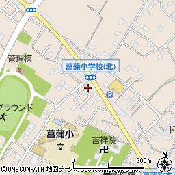 ＡＳＡ菖蒲周辺の地図
