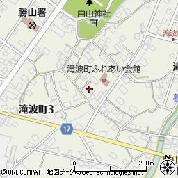 福井県勝山市滝波町周辺の地図