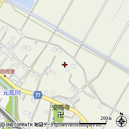 埼玉県鴻巣市郷地周辺の地図