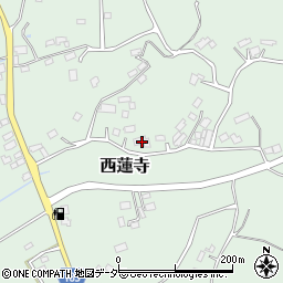 茨城県行方市西蓮寺606周辺の地図