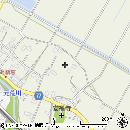 埼玉県鴻巣市郷地周辺の地図