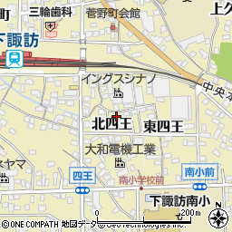 長野県諏訪郡下諏訪町5209-4周辺の地図