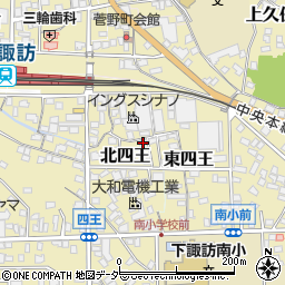 長野県諏訪郡下諏訪町5205-7周辺の地図