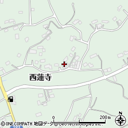 茨城県行方市西蓮寺611周辺の地図