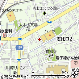 福井県福井市志比口周辺の地図