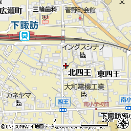 長野県諏訪郡下諏訪町5220周辺の地図