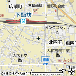 長野県諏訪郡下諏訪町5276周辺の地図