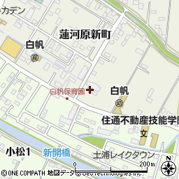 茨城県土浦市蓮河原新町9-3周辺の地図