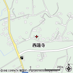 茨城県行方市西蓮寺602周辺の地図