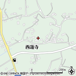 茨城県行方市西蓮寺608周辺の地図