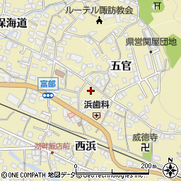 長野県諏訪郡下諏訪町6369周辺の地図