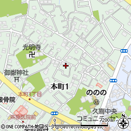 〒346-0005 埼玉県久喜市本町の地図