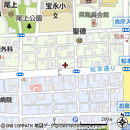 スニーカーショップ・リオ松本本店周辺の地図