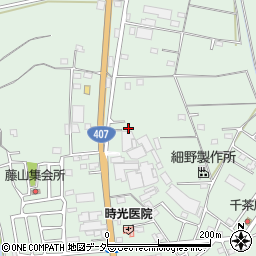 埼玉県東松山市東平1748-13周辺の地図