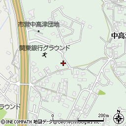 茨城県土浦市中高津2丁目17-55周辺の地図