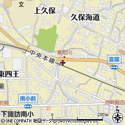 長野県諏訪郡下諏訪町6090-1周辺の地図