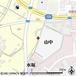 茨城県つくば市面野井166-10周辺の地図