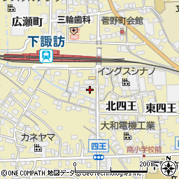 長野県諏訪郡下諏訪町5287周辺の地図