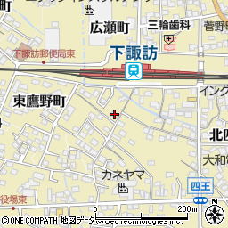 長野県諏訪郡下諏訪町5233-7周辺の地図