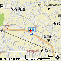 長野県諏訪郡下諏訪町6251-1周辺の地図