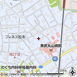埼玉県幸手市南周辺の地図