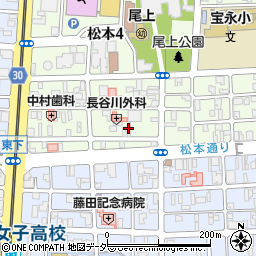 ミヤザキ靴店周辺の地図