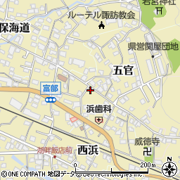 長野県諏訪郡下諏訪町6349周辺の地図