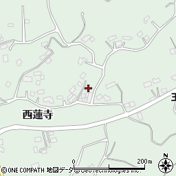 茨城県行方市西蓮寺615周辺の地図