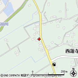茨城県行方市西蓮寺31周辺の地図