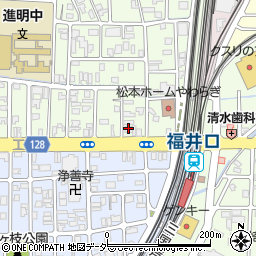 アーネストワン福井周辺の地図