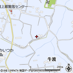 茨城県かすみがうら市牛渡5203周辺の地図