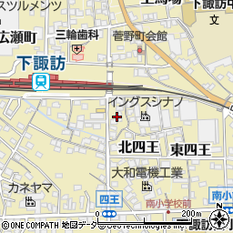 長野県諏訪郡下諏訪町5221-14周辺の地図