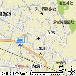 長野県諏訪郡下諏訪町6639周辺の地図