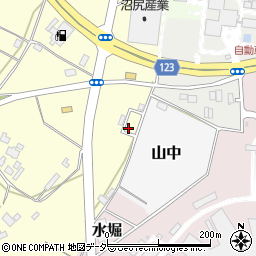 茨城県つくば市面野井166-8周辺の地図