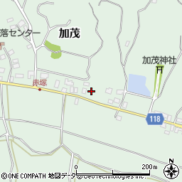 茨城県かすみがうら市加茂3323周辺の地図