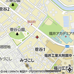 菅谷ふれあい会館周辺の地図