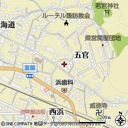 長野県諏訪郡下諏訪町6640周辺の地図