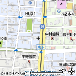 富国生命保険相互会社　福井支社周辺の地図