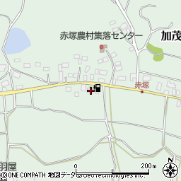 茨城県かすみがうら市加茂3140周辺の地図
