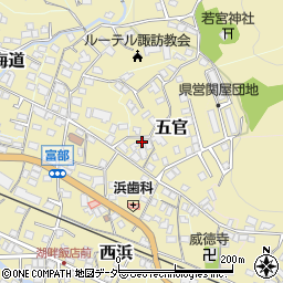 長野県諏訪郡下諏訪町6641周辺の地図